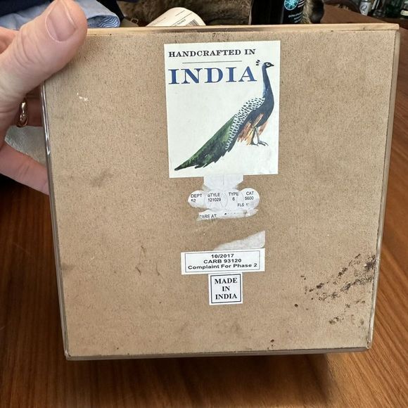 Cyan Design 10744 Bijou Beige Container - Picture 3 of 8